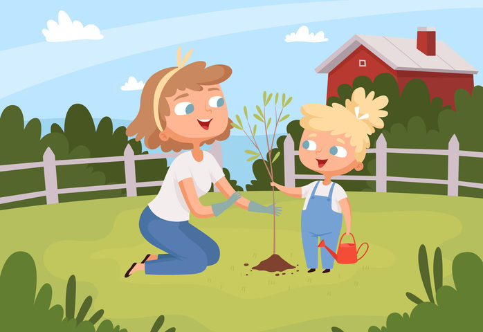 Mom gardening best sale